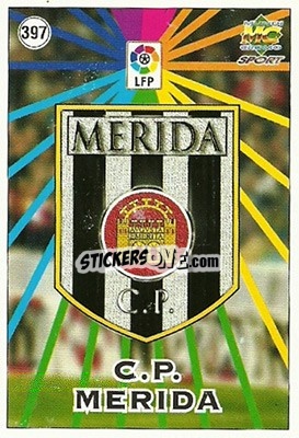 Sticker Mérida - Las Fichas De La Liga 1998-1999 n. 397 - Mundicromo