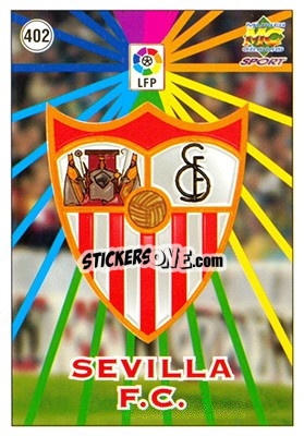 Sticker Sevilla - Las Fichas De La Liga 1998-1999 - Mundicromo
