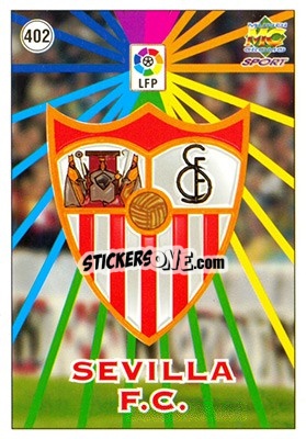 Sticker Sevilla - Las Fichas De La Liga 1998-1999 n. 402 - Mundicromo