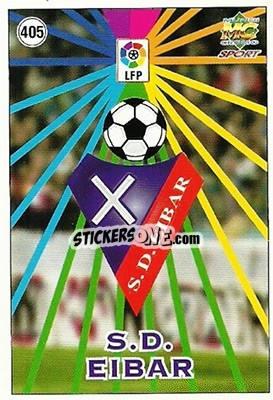 Sticker Eibar - Las Fichas De La Liga 1998-1999 n. 405 - Mundicromo