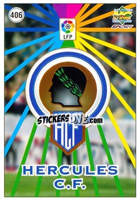Cromo Hercules - Las Fichas De La Liga 1998-1999 - Mundicromo