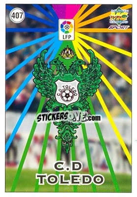 Sticker Toledo - Las Fichas De La Liga 1998-1999 - Mundicromo