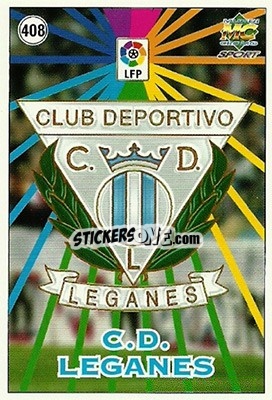Sticker Leganés - Las Fichas De La Liga 1998-1999 n. 408 - Mundicromo