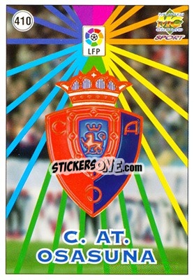 Sticker Osasuna - Las Fichas De La Liga 1998-1999 n. 410 - Mundicromo
