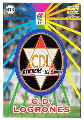 Sticker Logroñes - Las Fichas De La Liga 1998-1999 n. 413 - Mundicromo