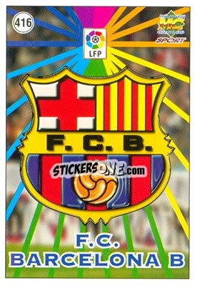 Sticker Barcelona B - Las Fichas De La Liga 1998-1999 n. 416 - Mundicromo