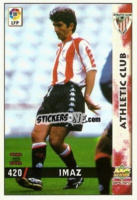 Cromo Imaz - Las Fichas De La Liga 1998-1999 - Mundicromo