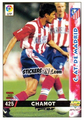 Sticker Chamot - Las Fichas De La Liga 1998-1999 n. 425 - Mundicromo