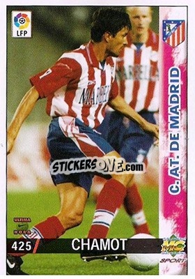 Sticker Chamot - Las Fichas De La Liga 1998-1999 n. 425err - Mundicromo