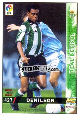 Sticker Denilson - Las Fichas De La Liga 1998-1999 n. 427 - Mundicromo