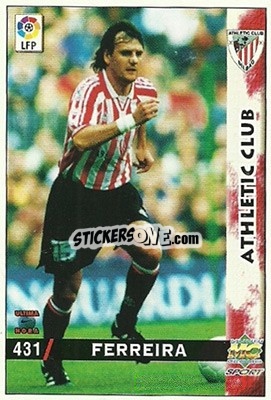 Sticker Ferreira - Las Fichas De La Liga 1998-1999 n. 431 - Mundicromo