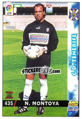 Sticker Navarro Montoya - Las Fichas De La Liga 1998-1999 - Mundicromo