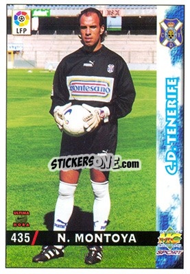 Sticker Navarro Montoya - Las Fichas De La Liga 1998-1999 n. 435 - Mundicromo