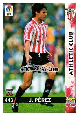 Sticker Jorge Pérez - Las Fichas De La Liga 1998-1999 - Mundicromo