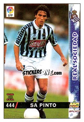 Sticker Sa Pinto - Las Fichas De La Liga 1998-1999 n. 444 - Mundicromo