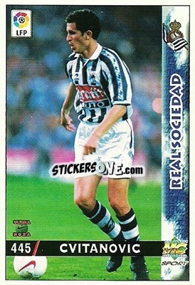 Sticker Cvitanovic - Las Fichas De La Liga 1998-1999 - Mundicromo