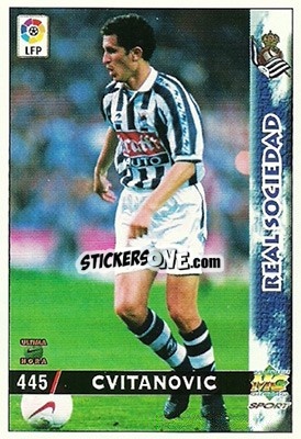 Figurina Cvitanovic - Las Fichas De La Liga 1998-1999 - Mundicromo