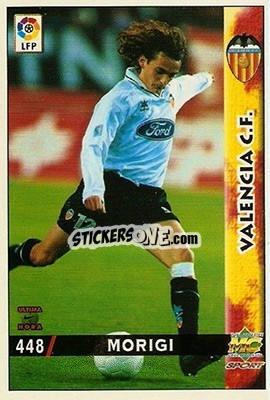 Sticker Morigi - Las Fichas De La Liga 1998-1999 - Mundicromo