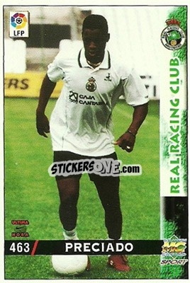 Sticker Preciado - Las Fichas De La Liga 1998-1999 - Mundicromo