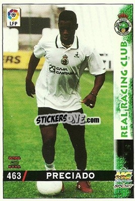 Sticker Preciado - Las Fichas De La Liga 1998-1999 n. 463 - Mundicromo