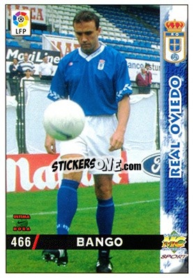 Sticker Bango - Las Fichas De La Liga 1998-1999 n. 466 - Mundicromo