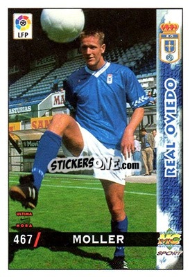 Cromo Moller - Las Fichas De La Liga 1998-1999 - Mundicromo