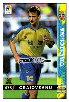 Sticker Craioveanu - Las Fichas De La Liga 1998-1999 - Mundicromo
