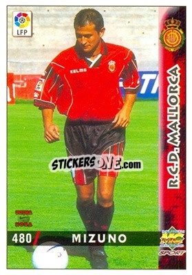 Cromo Mizuno - Las Fichas De La Liga 1998-1999 - Mundicromo