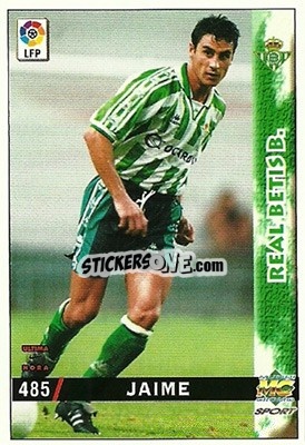 Cromo Jaime - Las Fichas De La Liga 1998-1999 - Mundicromo