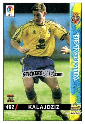 Sticker Kalajdzic - Las Fichas De La Liga 1998-1999 - Mundicromo