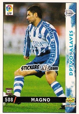 Sticker Magno - Las Fichas De La Liga 1998-1999 - Mundicromo