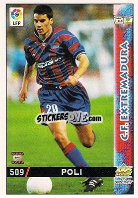 Sticker Poli - Las Fichas De La Liga 1998-1999 - Mundicromo