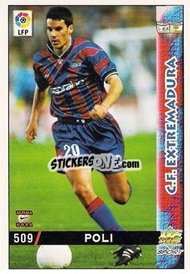 Sticker Poli - Las Fichas De La Liga 1998-1999 n. 509 - Mundicromo