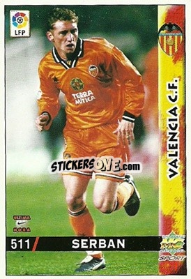 Sticker Serban - Las Fichas De La Liga 1998-1999 - Mundicromo