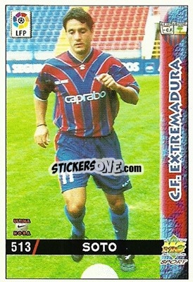 Sticker Soto - Las Fichas De La Liga 1998-1999 n. 513 - Mundicromo