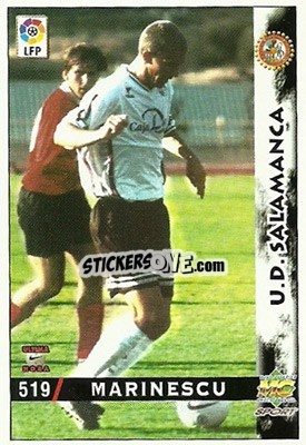 Sticker Marinescu - Las Fichas De La Liga 1998-1999 - Mundicromo
