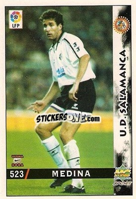 Sticker Medina - Las Fichas De La Liga 1998-1999 n. 523 - Mundicromo