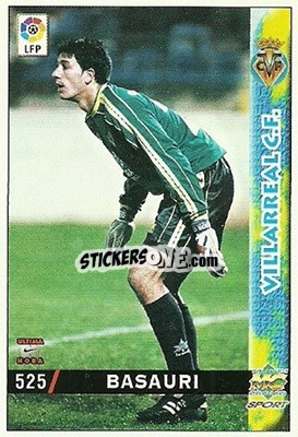 Sticker Basauri - Las Fichas De La Liga 1998-1999 - Mundicromo