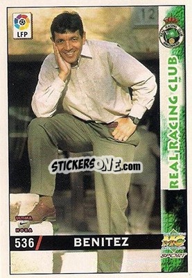 Sticker Benitez - Las Fichas De La Liga 1998-1999 n. 536 - Mundicromo