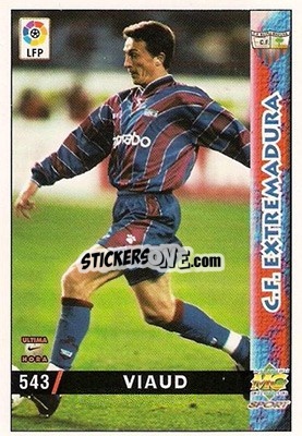 Cromo Viaud - Las Fichas De La Liga 1998-1999 - Mundicromo