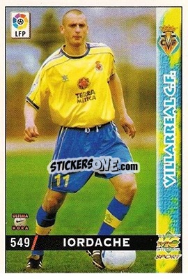 Sticker Iordache - Las Fichas De La Liga 1998-1999 - Mundicromo
