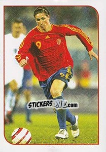 Sticker Fernando Torres - Football Life 2008 n. 7 - Luxor