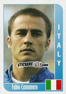 Sticker Fabio Cannavaro - Football Life 2008 n. 11 - Luxor