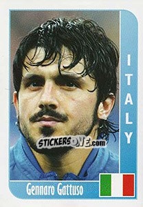Sticker Gennaro Gattuso - Football Life 2008 n. 12 - Luxor