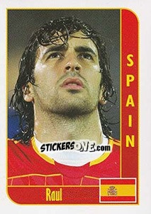 Sticker Raul - Football Life 2008 n. 21 - Luxor