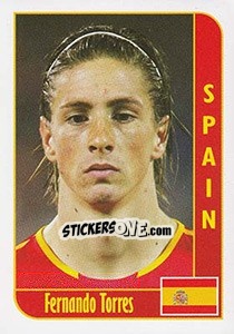 Sticker Fernando Torres - Football Life 2008 n. 28 - Luxor