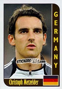 Sticker Christoph Metzelder - Football Life 2008 n. 38 - Luxor