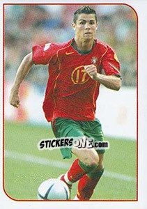 Sticker Cristiano Ronaldo - Football Life 2008 n. 40 - Luxor