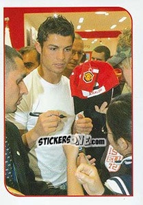 Sticker Cristiano Ronaldo - Football Life 2008 - Luxor