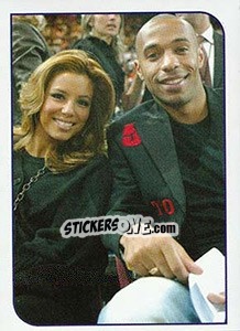 Sticker Thierry Henry - Football Life 2008 - Luxor
